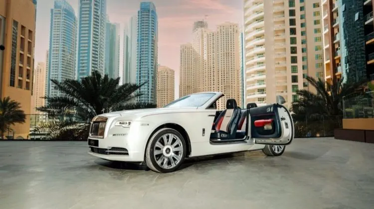 Rolls Royce Dawn rental dubai